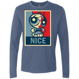 T-Shirts Indigo / S Nice Powerpuff Men's Premium Long Sleeve