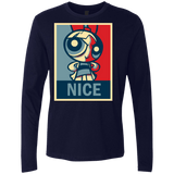 T-Shirts Midnight Navy / S Nice Powerpuff Men's Premium Long Sleeve