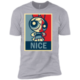 T-Shirts Heather Grey / X-Small Nice Powerpuff Men's Premium T-Shirt
