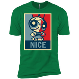 T-Shirts Kelly Green / X-Small Nice Powerpuff Men's Premium T-Shirt