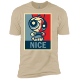 T-Shirts Sand / X-Small Nice Powerpuff Men's Premium T-Shirt