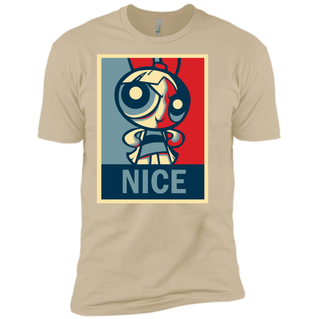 T-Shirts Sand / X-Small Nice Powerpuff Men's Premium T-Shirt