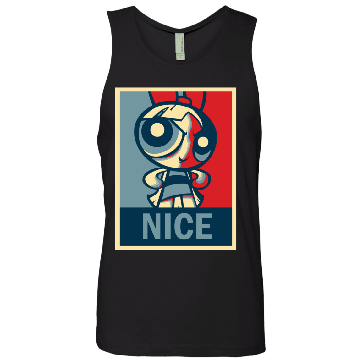 T-Shirts Black / S Nice Powerpuff Men's Premium Tank Top