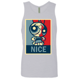 T-Shirts Heather Grey / S Nice Powerpuff Men's Premium Tank Top