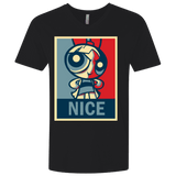 T-Shirts Black / X-Small Nice Powerpuff Men's Premium V-Neck