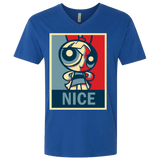 T-Shirts Royal / X-Small Nice Powerpuff Men's Premium V-Neck