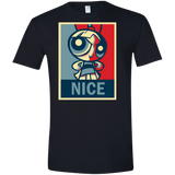 T-Shirts Black / X-Small Nice Powerpuff Men's Semi-Fitted Softstyle