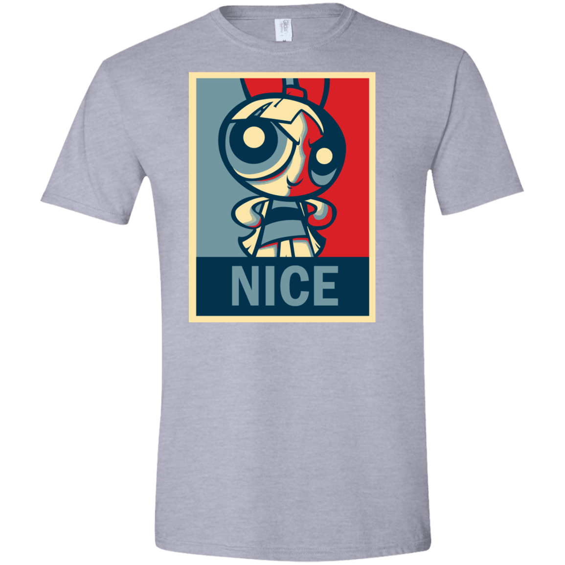 T-Shirts Sport Grey / X-Small Nice Powerpuff Men's Semi-Fitted Softstyle