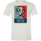 T-Shirts White / X-Small Nice Powerpuff Men's Semi-Fitted Softstyle