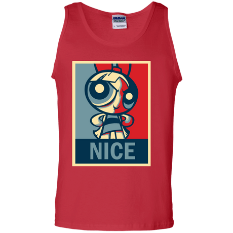 T-Shirts Red / S Nice Powerpuff Men's Tank Top