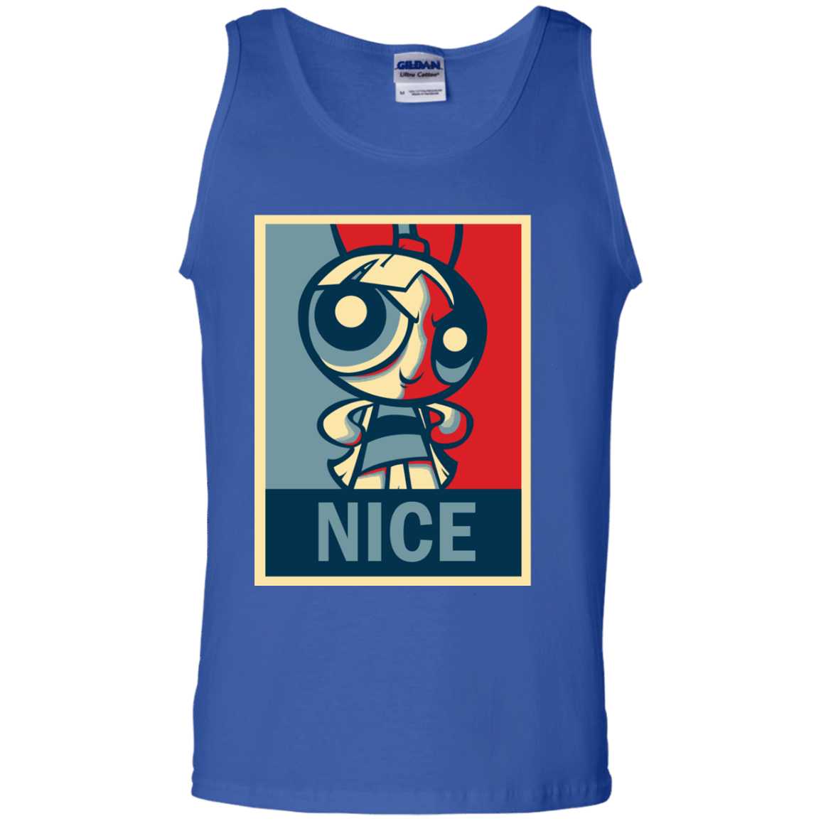 T-Shirts Royal / S Nice Powerpuff Men's Tank Top