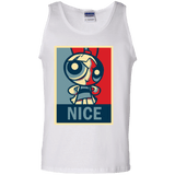 T-Shirts White / S Nice Powerpuff Men's Tank Top