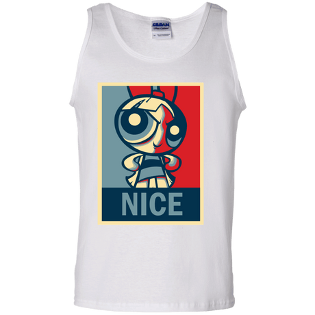 T-Shirts White / S Nice Powerpuff Men's Tank Top