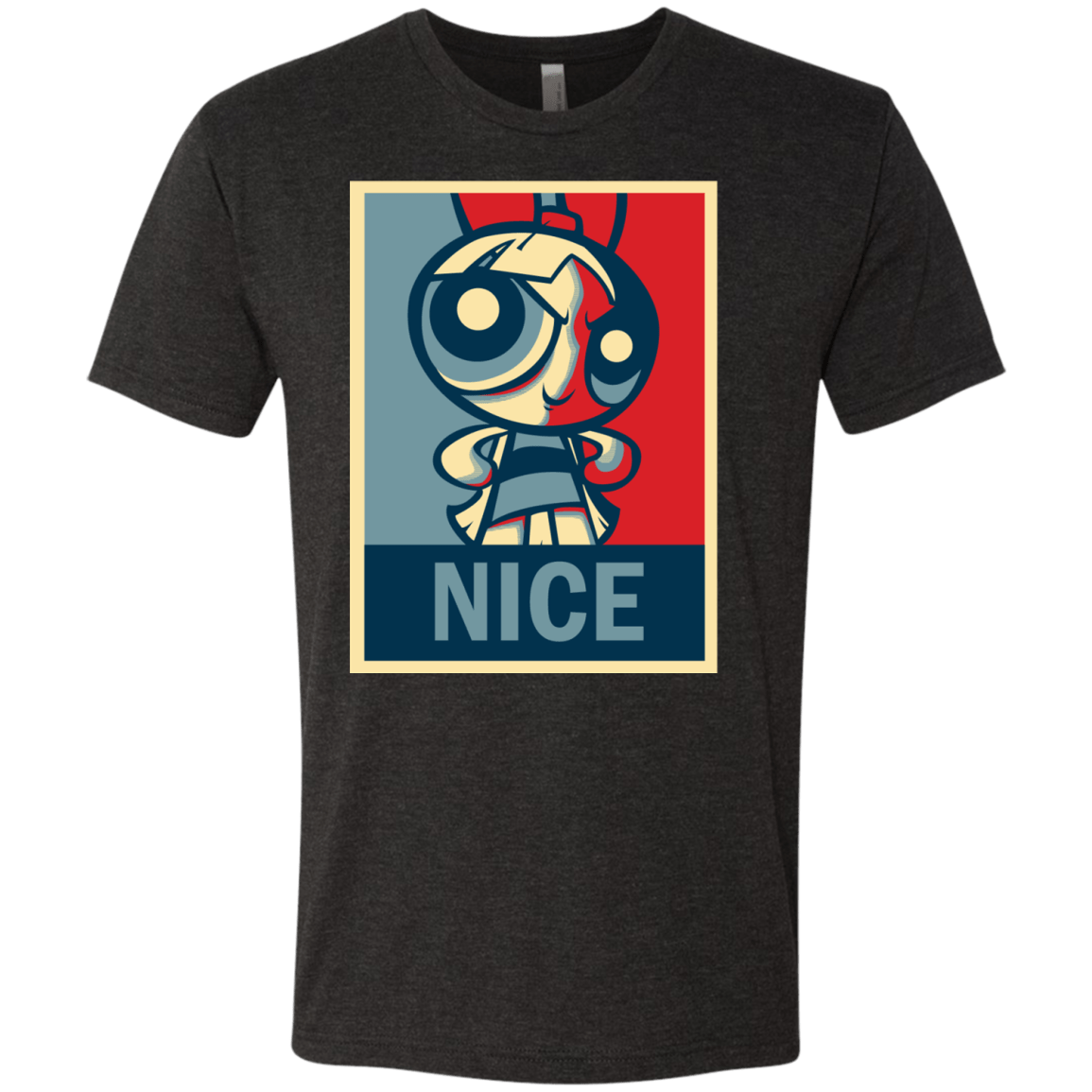 T-Shirts Vintage Black / S Nice Powerpuff Men's Triblend T-Shirt