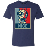 T-Shirts Vintage Navy / S Nice Powerpuff Men's Triblend T-Shirt