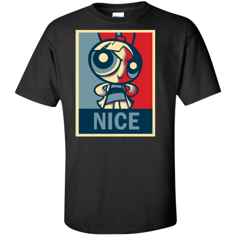 T-Shirts Black / XLT Nice Powerpuff Tall T-Shirt