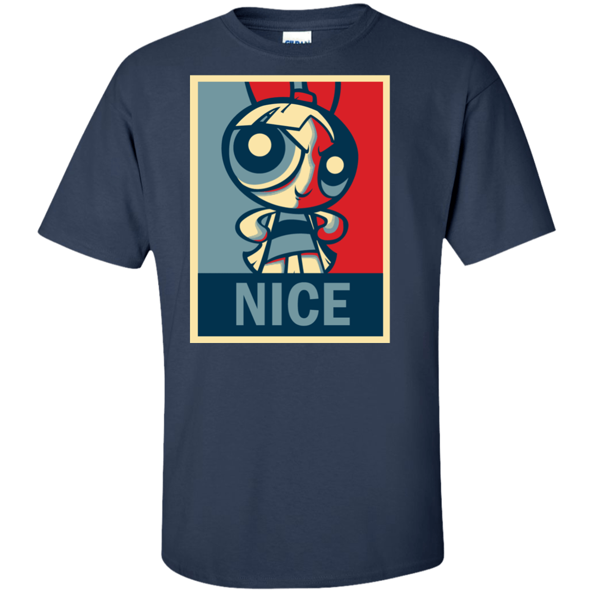 T-Shirts Navy / XLT Nice Powerpuff Tall T-Shirt