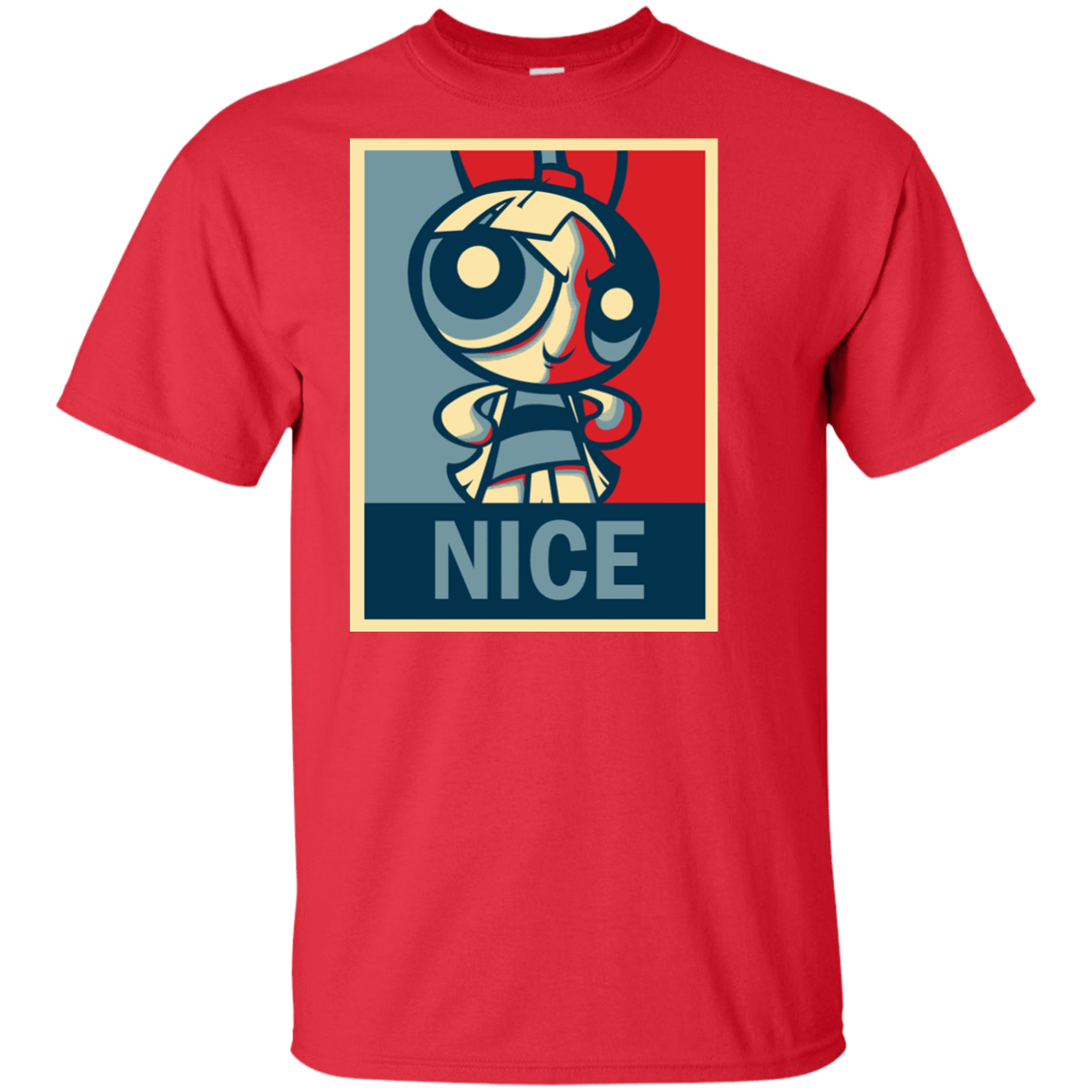 T-Shirts Red / XLT Nice Powerpuff Tall T-Shirt