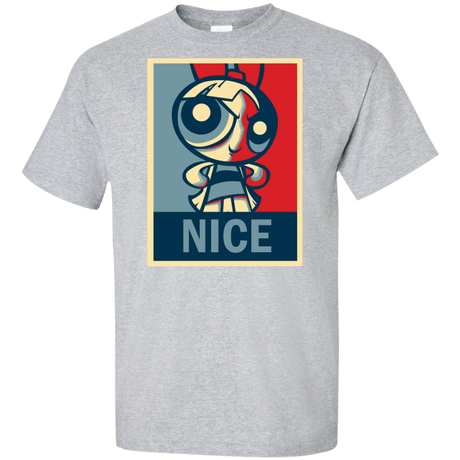 T-Shirts Sport Grey / XLT Nice Powerpuff Tall T-Shirt