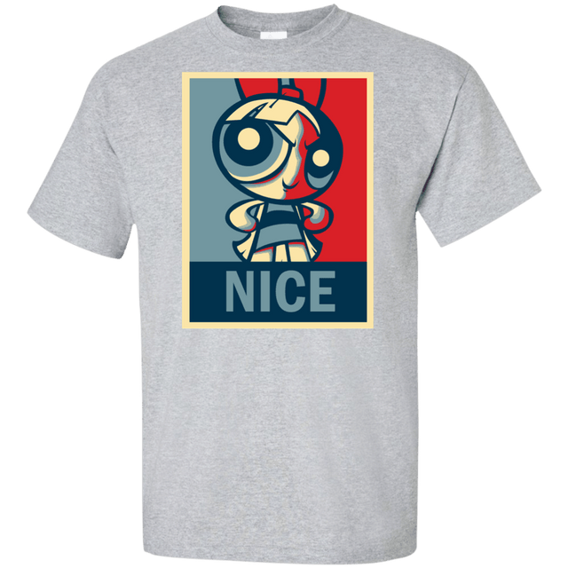 T-Shirts Sport Grey / XLT Nice Powerpuff Tall T-Shirt