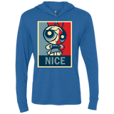 T-Shirts Vintage Royal / X-Small Nice Powerpuff Triblend Long Sleeve Hoodie Tee