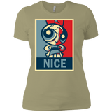 T-Shirts Light Olive / X-Small Nice Powerpuff Women's Premium T-Shirt