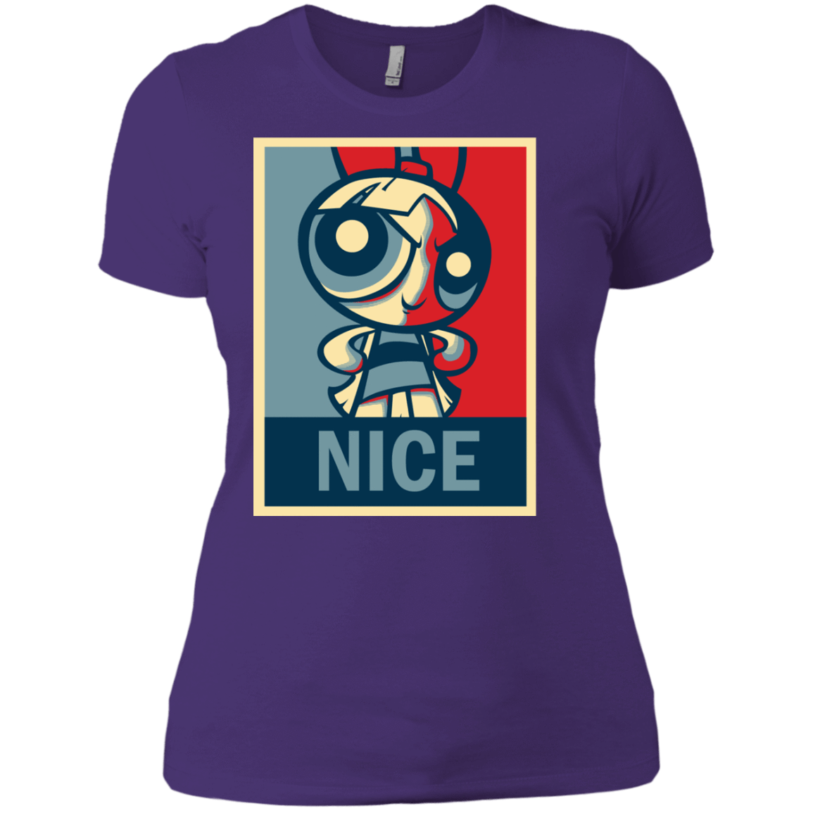 T-Shirts Purple Rush/ / X-Small Nice Powerpuff Women's Premium T-Shirt