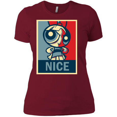T-Shirts Scarlet / X-Small Nice Powerpuff Women's Premium T-Shirt