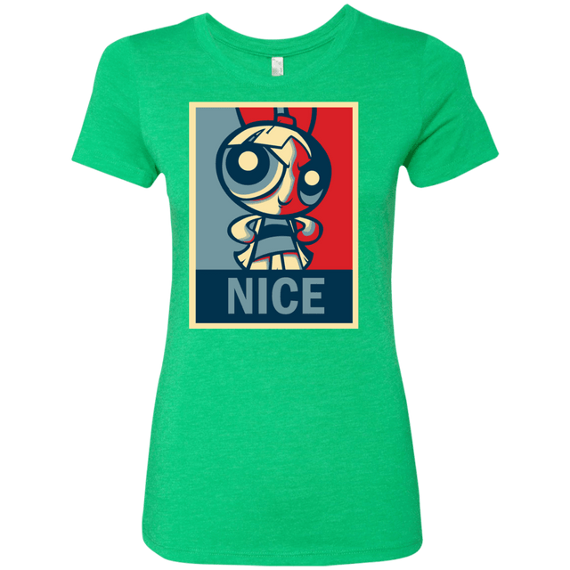 T-Shirts Envy / S Nice Powerpuff Women's Triblend T-Shirt