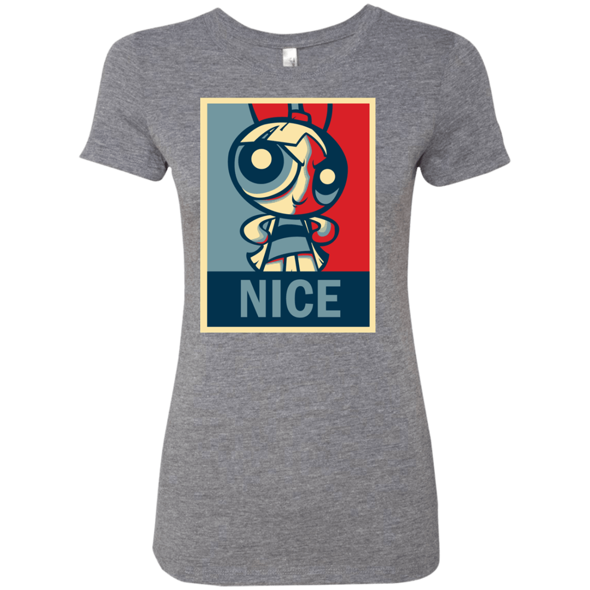 T-Shirts Premium Heather / S Nice Powerpuff Women's Triblend T-Shirt