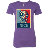T-Shirts Purple Rush / S Nice Powerpuff Women's Triblend T-Shirt