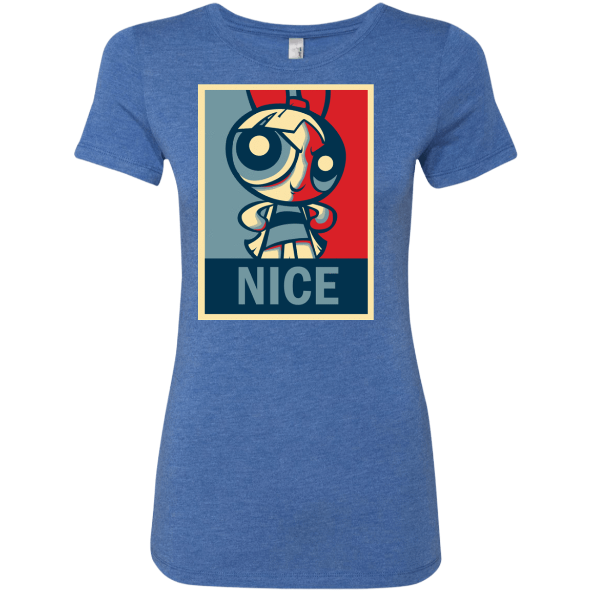 T-Shirts Vintage Royal / S Nice Powerpuff Women's Triblend T-Shirt
