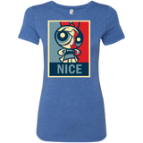 T-Shirts Vintage Royal / S Nice Powerpuff Women's Triblend T-Shirt