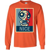 T-Shirts Orange / YS Nice Powerpuff Youth Long Sleeve T-Shirt