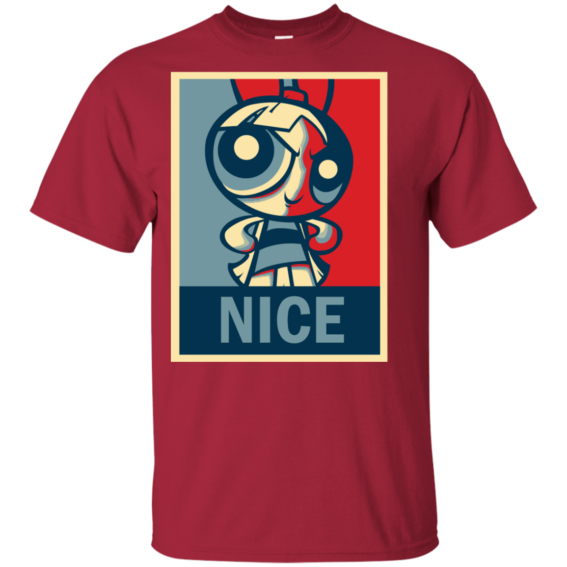 T-Shirts Cardinal / YXS Nice Powerpuff Youth T-Shirt