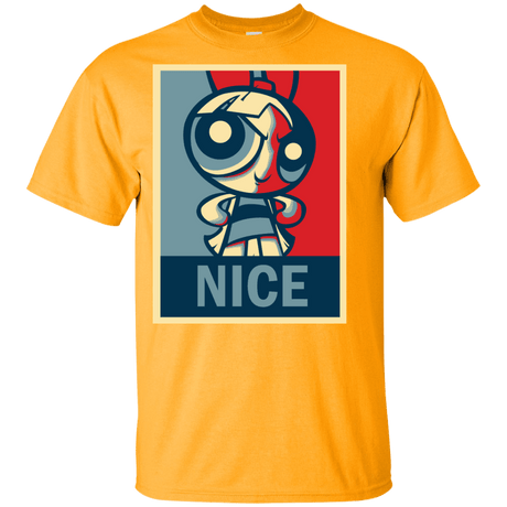 T-Shirts Gold / YXS Nice Powerpuff Youth T-Shirt