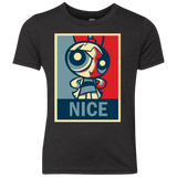 T-Shirts Vintage Black / YXS Nice Powerpuff Youth Triblend T-Shirt