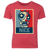 T-Shirts Vintage Red / YXS Nice Powerpuff Youth Triblend T-Shirt