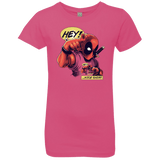T-Shirts Hot Pink / YXS Nice Shirt Girls Premium T-Shirt