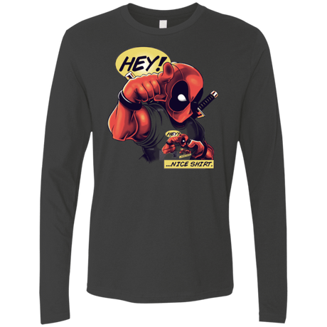 T-Shirts Heavy Metal / Small Nice Shirt Men's Premium Long Sleeve
