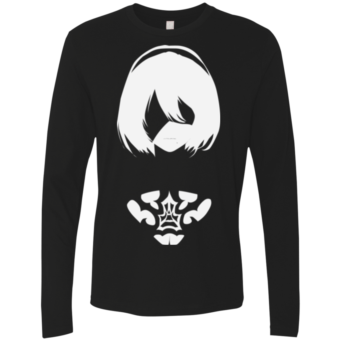 T-Shirts Black / Small Nier Men's Premium Long Sleeve