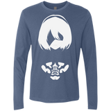 T-Shirts Indigo / Small Nier Men's Premium Long Sleeve