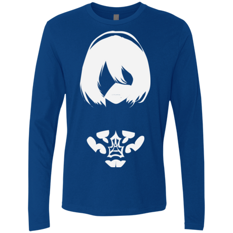 T-Shirts Royal / Small Nier Men's Premium Long Sleeve