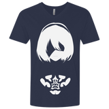 T-Shirts Midnight Navy / X-Small Nier Men's Premium V-Neck