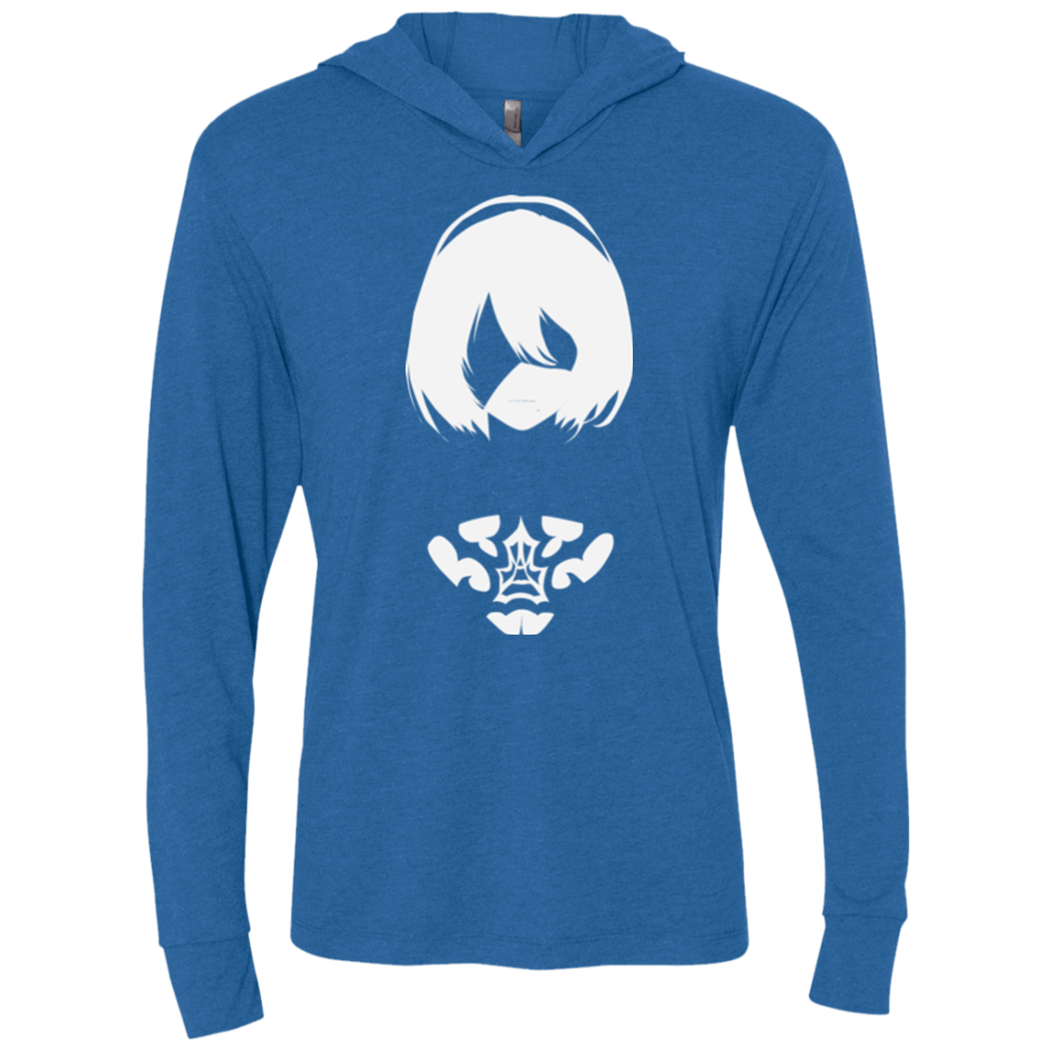 T-Shirts Vintage Royal / X-Small Nier Triblend Long Sleeve Hoodie Tee