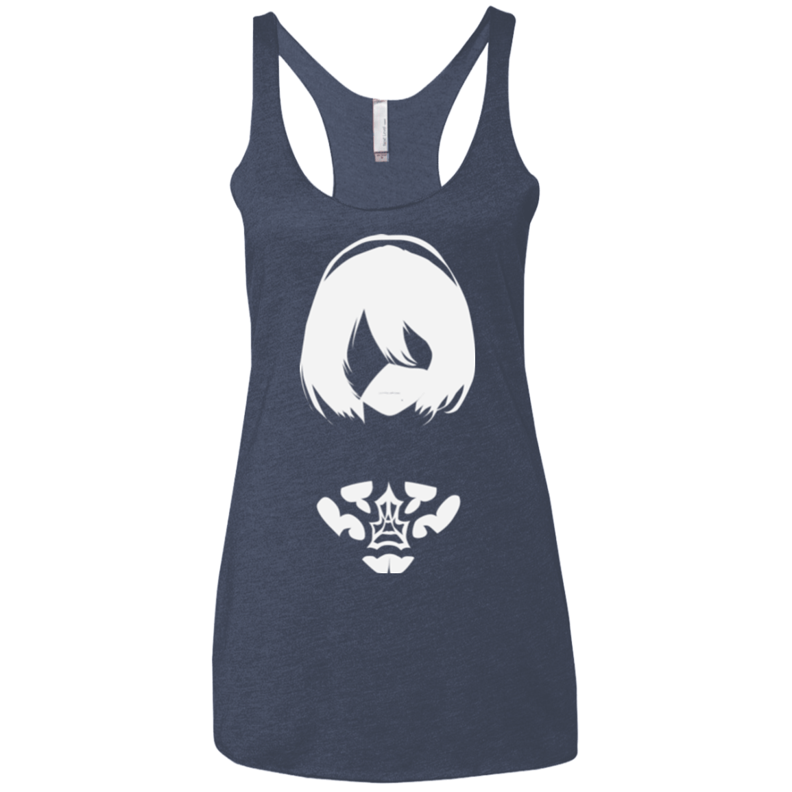 T-Shirts Vintage Navy / X-Small Nier Women's Triblend Racerback Tank
