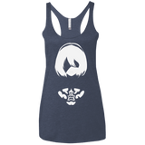 T-Shirts Vintage Navy / X-Small Nier Women's Triblend Racerback Tank