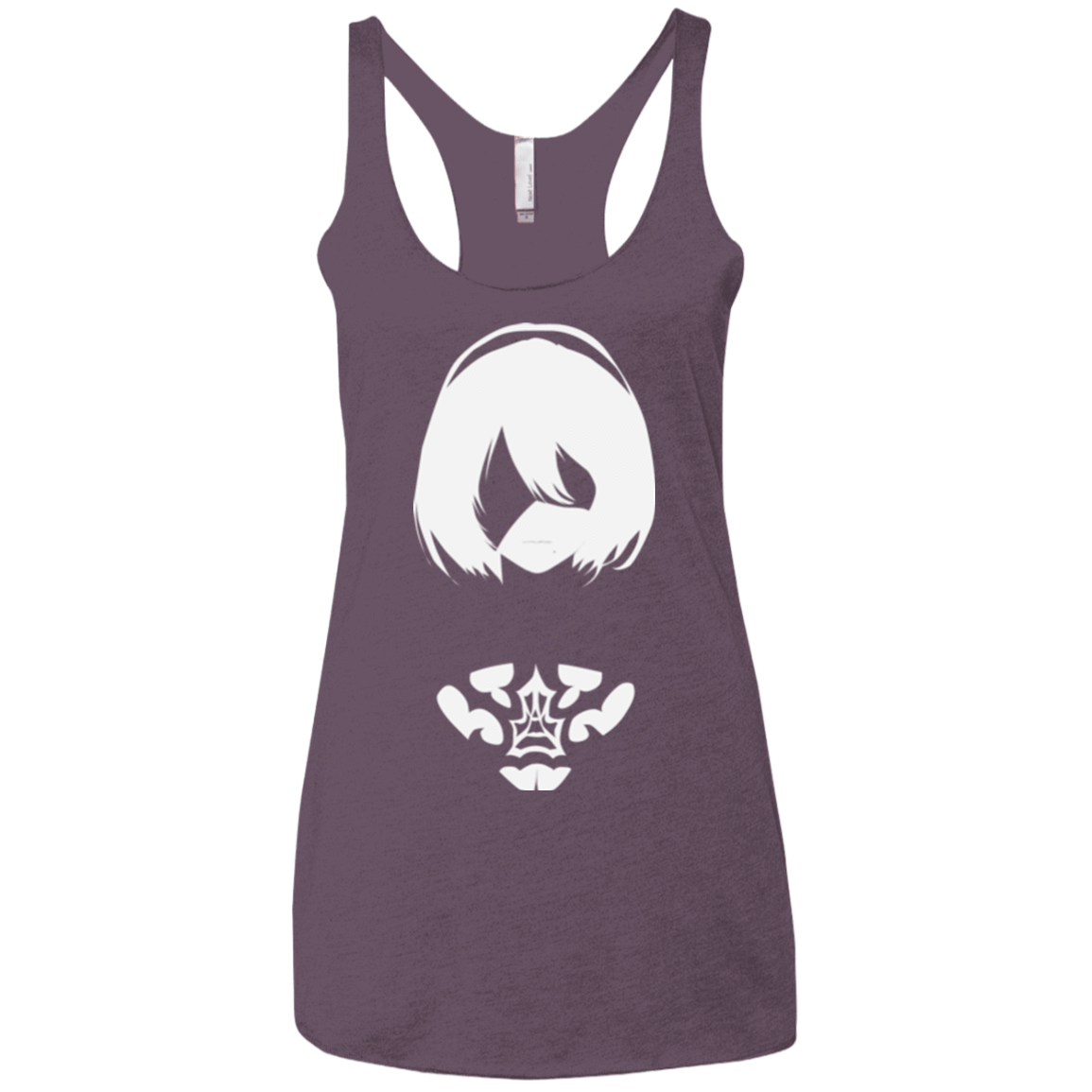 T-Shirts Vintage Purple / X-Small Nier Women's Triblend Racerback Tank