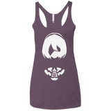 T-Shirts Vintage Purple / X-Small Nier Women's Triblend Racerback Tank