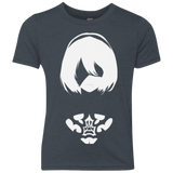 T-Shirts Vintage Navy / YXS Nier Youth Triblend T-Shirt
